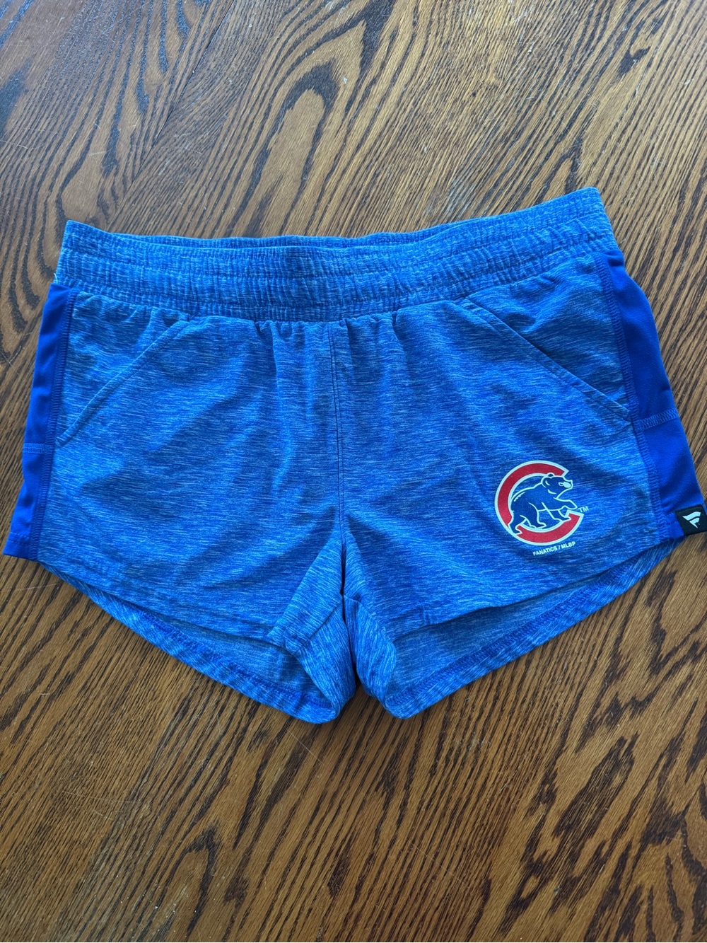 MLB Chicago Cubs Blue Women's Athletic Shorts